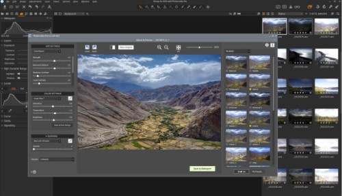 Photomatix Pro plugin for Lightroom screenshot