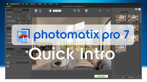 Introduction to Photomatix Pro video